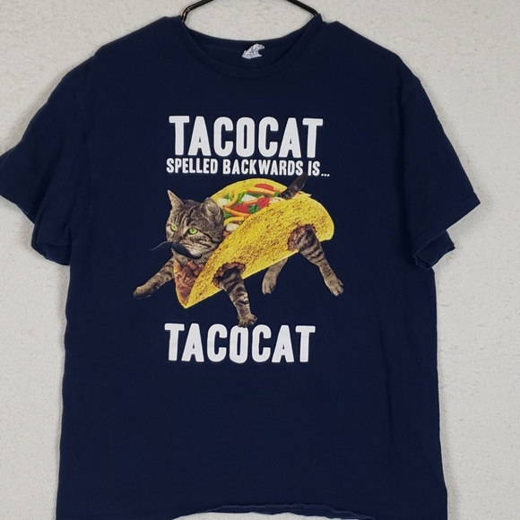 Delta Other - 5/$25 Tacocat spelled backwards is tacocat tshirt